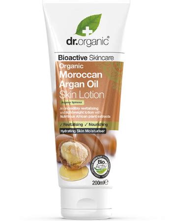 DR ORGANIC ARGAN OIL SKIN LOTION 200ML