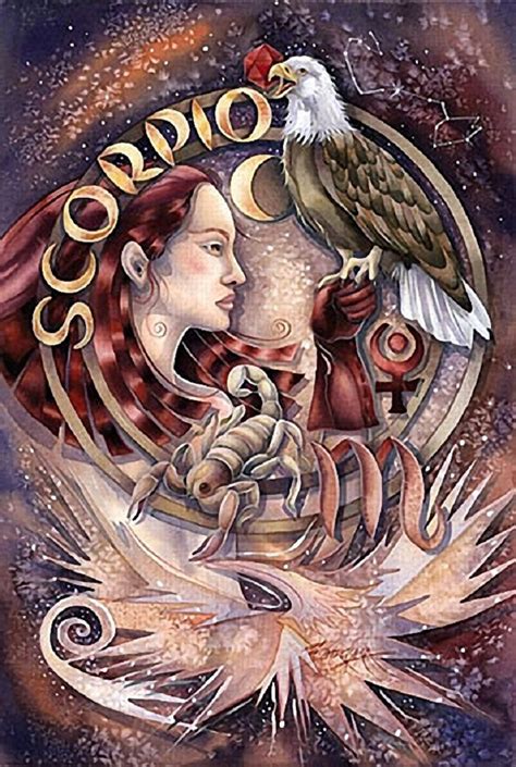 Scorpion Par Jody Bergsma Art Scorpio Zodiaque Art Zodiaque