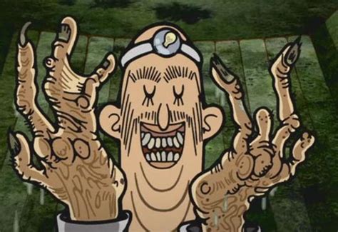 He was going to rip it off with a spear. Dr. Barber - Flapjack Wiki Harbor