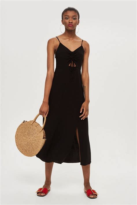 Petite & tall measurements find out how our petite & tall ranges are designed compared to a standard size. TALL Knot Front Midi Dress - Dresses - Clothing - Topshop ...