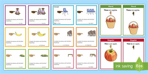 Differentiated Demonstrative Pronouns Esl Activity Twinkl