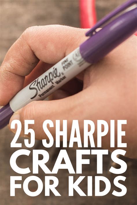 Get Creative 25 Super Fun Sharpie Art Crafts For Kids