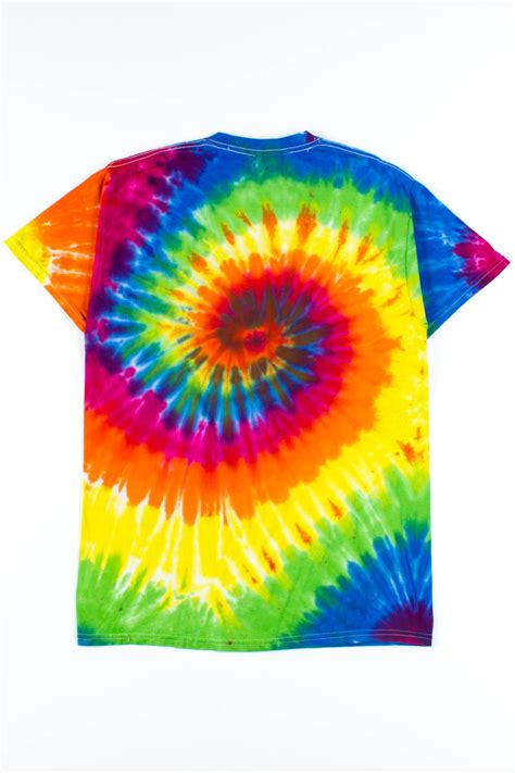 Neon Rainbow Tie Dye Shirt