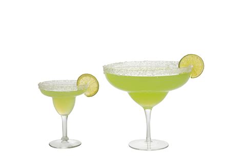Extra Large Giant Margarita Glasses 2 Pack 34oz Per Glass Each Fits About 3 Typical Margaritas