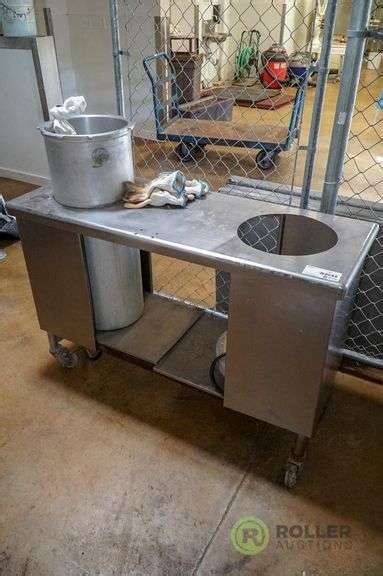 Stainless Steel Sausage Stuffing Table Roller Auctions