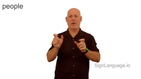 People In Asl Example 2 American Sign Language