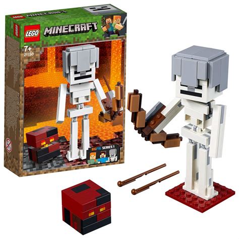 Lego Minecraft 21150 Skeleton Bigfig With Magma Cube On Onbuy