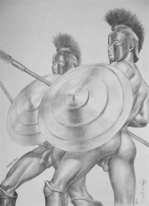 Original Drawing Pencil Art Male Nude Gay Lover Artfinder