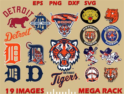 Mlb Detroit Tigers Svg Logo Mlb Football Svg Cut File For Etsy