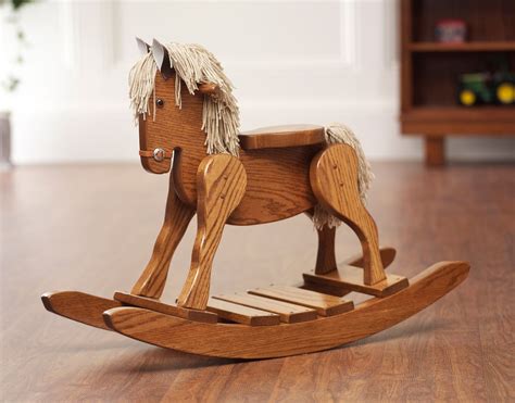 Large Wooden Rocking Horse Ideas On Foter