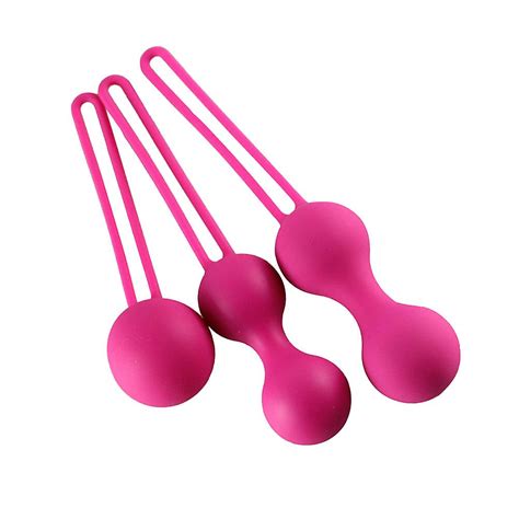 Pcs Kegel Exercise Weights Silicone Vaginal Tightening Balls For Bladder Control And Pelvic
