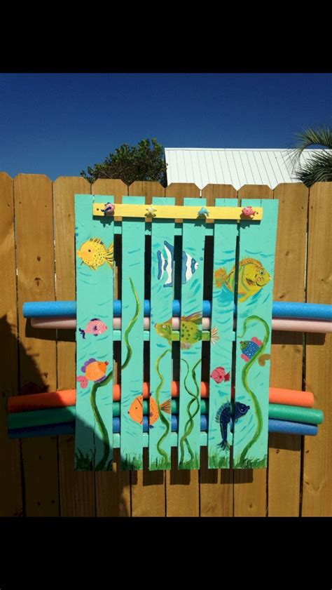 15 Marvelous Pallet Pool Noodle Storage Inspirations