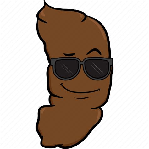 Cartoon Emoji Poo Pooh Poop Smiley Icon