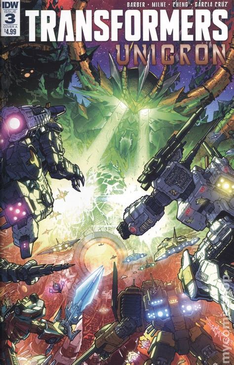 Transformers Unicron (2018 IDW) comic books
