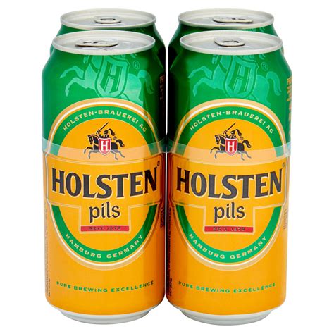 Holsten Pils Lager Beer 4 X 440ml Beer Iceland Foods