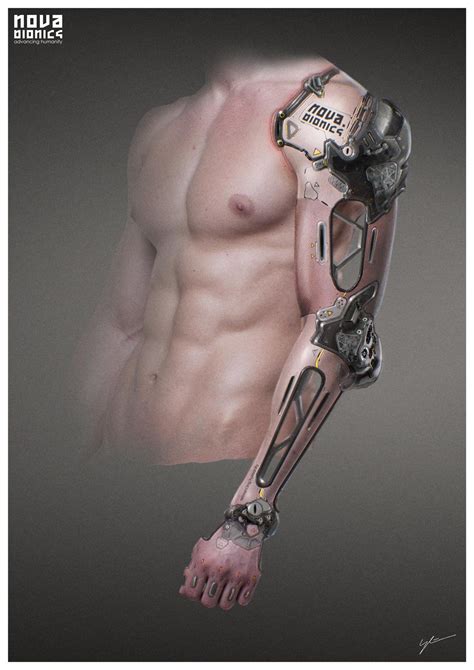 Nova Bionics Arm Georg Löschner Robot Design Cyborg Arm
