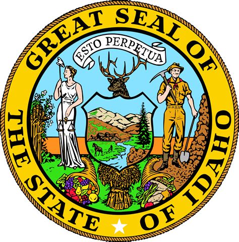 Idaho State Seal Png And Svg Vector Freebie Supply