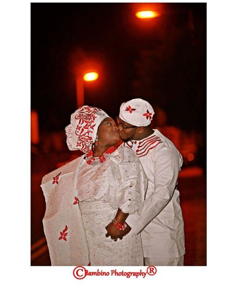 Beautiful Couple In Full Aso Oke Outfit By Bespokiet Uk Nigerian Wedding Nigerian Wedding