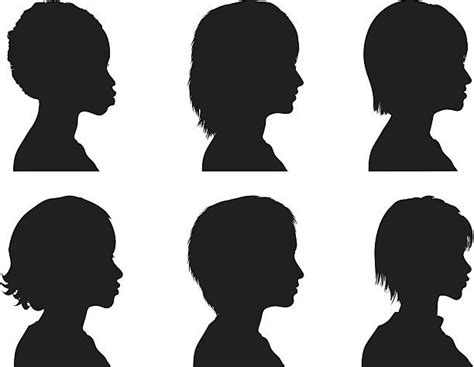 Short Hair Clip Art Vector Images And Illustrations Istock