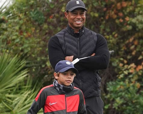 Although he'd won some junior tournaments, he had largely eluded the cameras. Tiger Woods' focus playing with son Charlie at the PNC Championship is simple: have fun | Golf ...