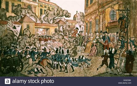 Plaque commemorating 10 august 1792 assault on the tuileries, in the catacombs of paris where many of those killed have been buried. Anonymous, On night of August 10, 1792 1792 France, French ...