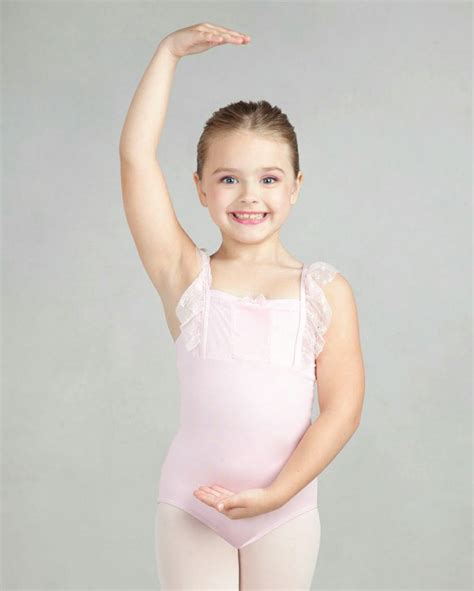 Capezio Childs Lace Ruffle Sleeve Leotard Childrens Dancewear