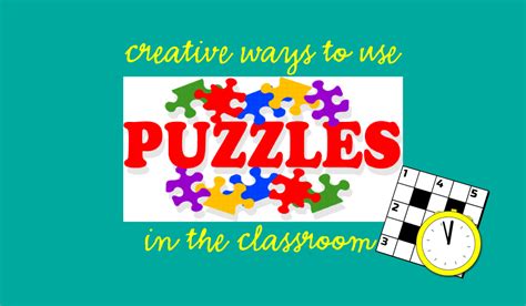 Vocabulary Puzzles For Fun Classroom Activity English Teaching
