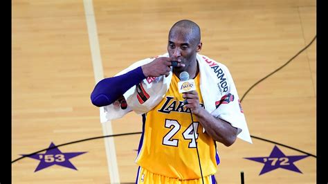 Mamba Out A Look Back At Kobe Bryant S Farewell Speech After Final Game Gentnews