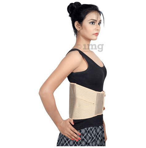 Wonder Care B101 Breathable Elastic Lumbar Support Elastic Breathable Back Support Belt Large