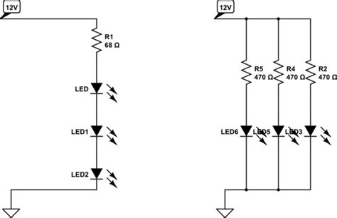 Automotive Im Trying To Use 3v Leds In A 12v Circuit In My Car