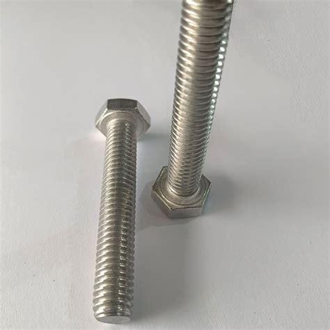 hexagonal 6inch ss hex bolt for construction material grade ss303 at rs 6 piece in coimbatore