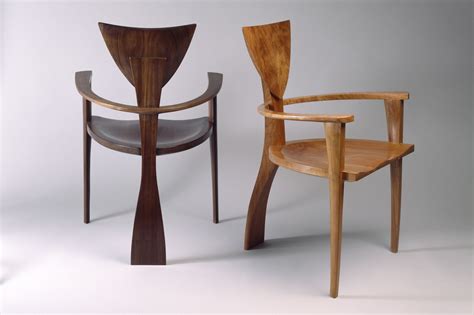 Salvaged wood furniture made of logs and stumps exhibits the natural shape of the tree, adding unique texture and charming from simple tree logs to contemporary dining chairs, modern furniture design. Finback Chair | Custom Designed Solid Wood Chairs - Seth ...