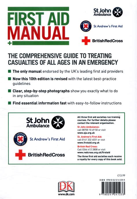 First Aid Manual The Authorised Manual Of St John Ambulance St