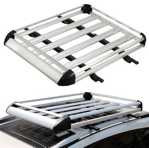 13m Aluminium Alloy Car 4wd 4x4 Roof Rack Basket Cargo Luggage Carrier