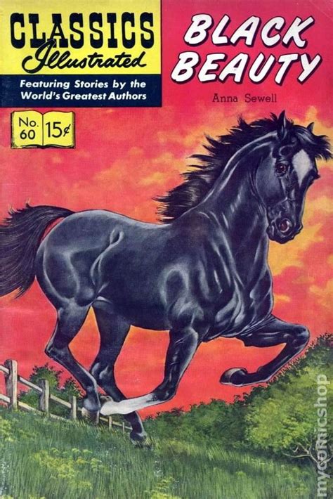 Classics Illustrated 060 Black Beauty 1949 Comic Books