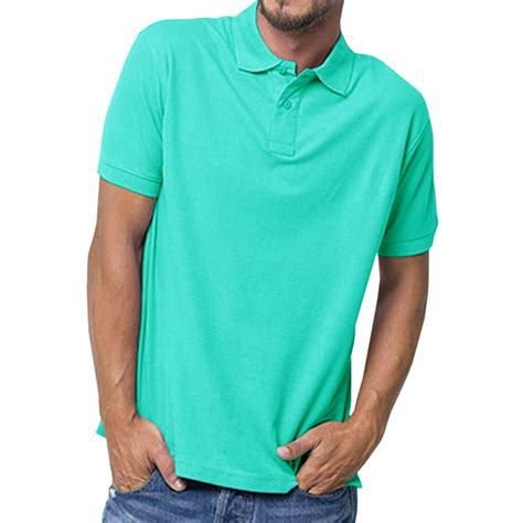 Basico - Basico (Mint Green) Polo Collared Shirts For Women 100% Cotton 