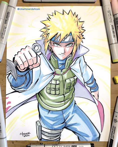 Minato Hokage Drawing