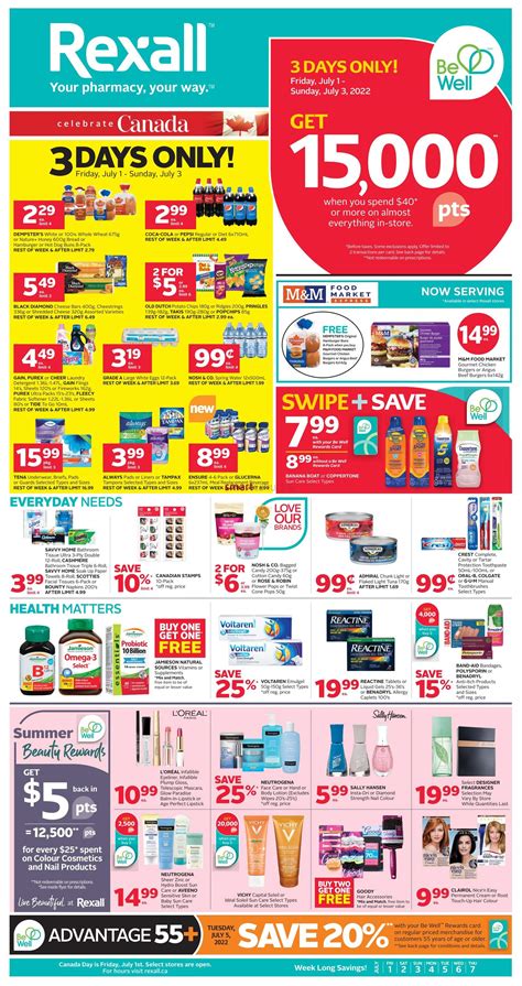 Rexall On Flyer July 1 To 7