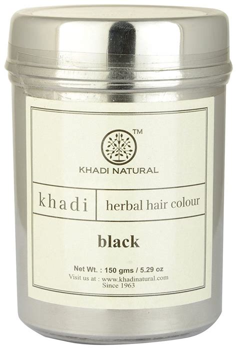 Khadi Natural Herbal Hair Color Black 150g