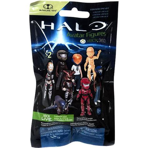 Mcfarlane Halo Xbox 360 Avatar Figures Series 2 Mystery Pack Walmart