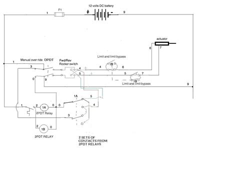 12v Actuator Wiring Diagram