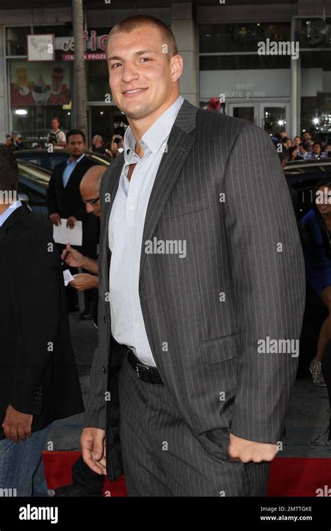 Rob Gronkowski At The Ted Premiere Held At The Graumans Chinese