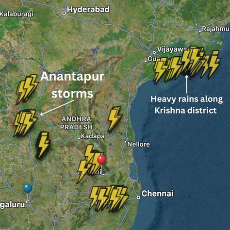 Andhra Pradesh Weatherman On Twitter Heavy Rains And Thunderstorms