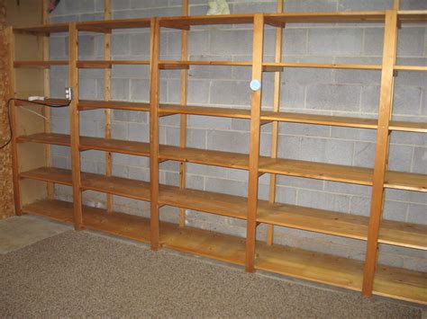 Use a spirit level to. unfinished basement-- shelves! | Explore mariepea's photos ...