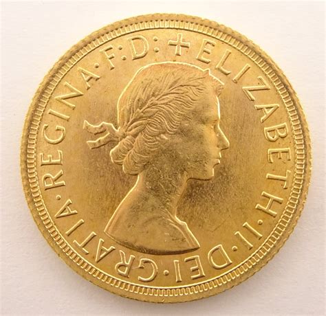 Queen Elizabeth Ii 1965 Gold Full Sovereign Coins Banknotes And Stamps