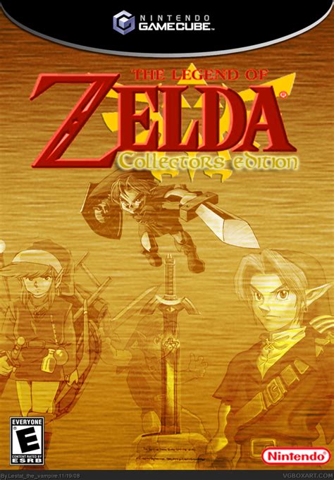 Viewing Full Size The Legend Of Zelda Collectors Edition Box Cover