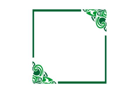 Green Border Design Pngs For Free Download