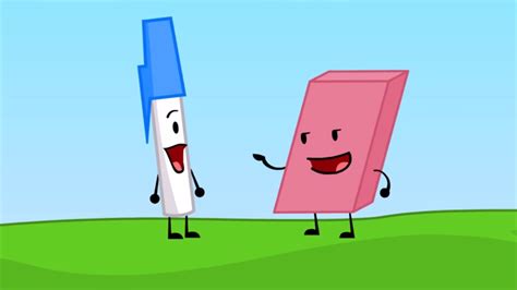 Sadly, she was badly butchered since battle for dream island again, most noticeably in battle for bfb. Eraser and Pen | Battle for Dream Island Wiki | Fandom