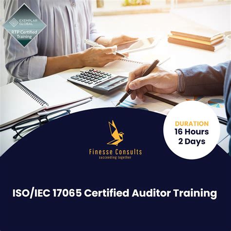 Isoiec 17024 Certified Auditor Training Finesse Consults
