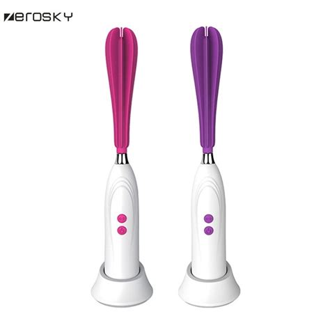Zerosky New Multi Speed Vibrator 360 Rotate Oral Sex Licking Clitoris